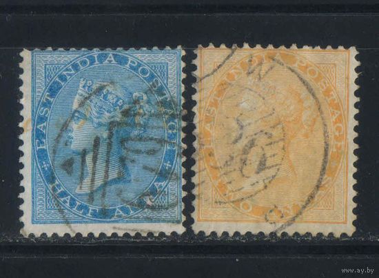 GB Колонии Индия Восточная 1865 V Стандарт #17,20
