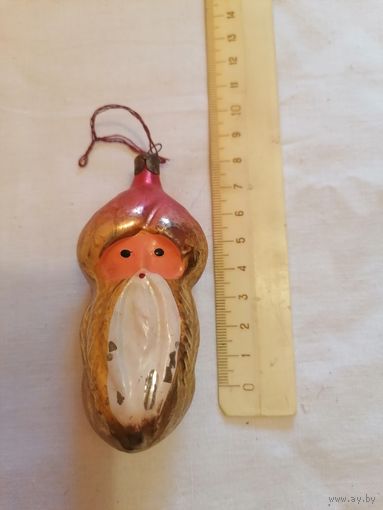 Ёлочная игрушка СТАРИК ХОТАБЫЧ СССР 0046