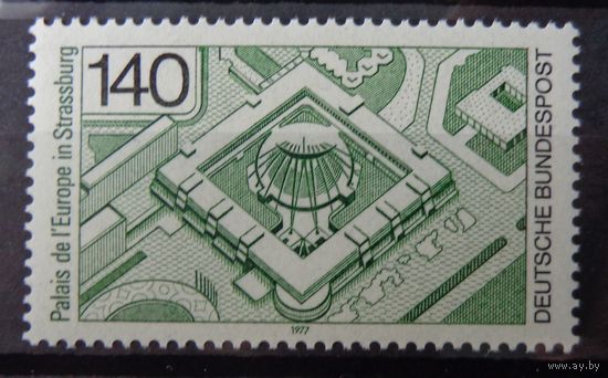 Германия, ФРГ 1977 г. Mi.921 MNH** полная серия