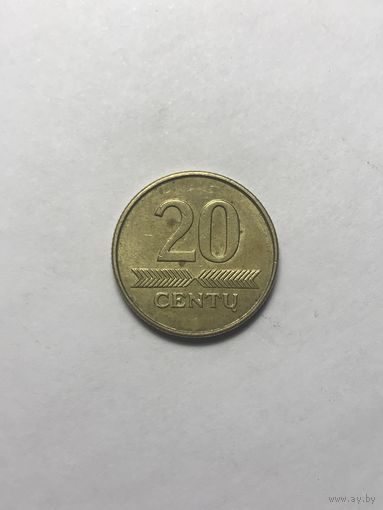 20 центов 2008 Литва