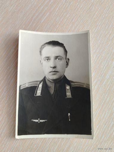 Фото военного летчика СССР.