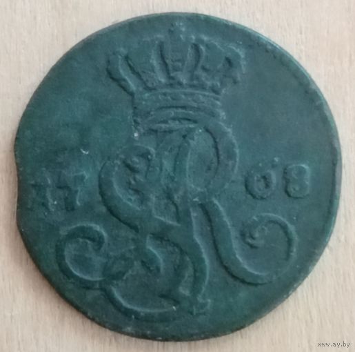 1 грош 1768 год