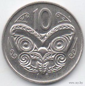 10 центов 1988 Новая Зеландия