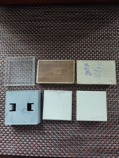 Коробочки от часов Заря, электроника 5