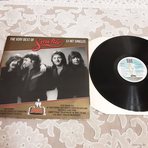 SMOKIE - 1980 - THE VERY BEST OF SMOKIE - 14 HIT SINGLES (UK) LP