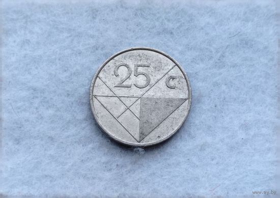 Werty71 Аруба 25 центов 1988