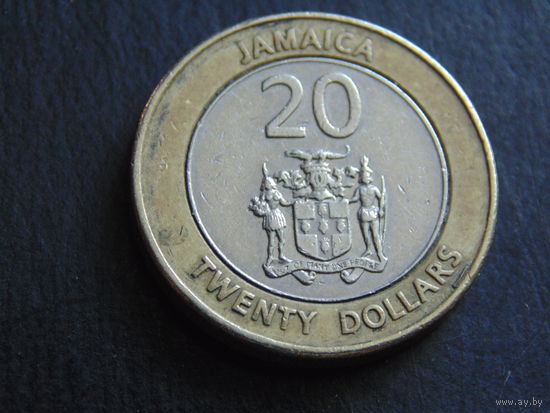 Ямайка 20 долларов 2001 г.