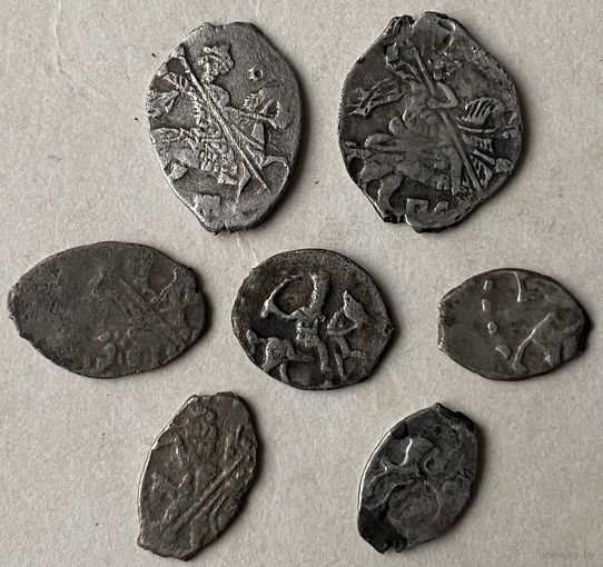 Чешуя разная .(7 монет)