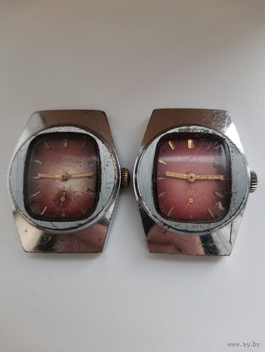 Часы СССР ЗИМ редкие крокодил водолаз 2 штуки с 1 рубля