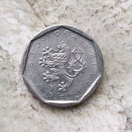 20 геллеров 1994 года Чехия. Чешская Республика.