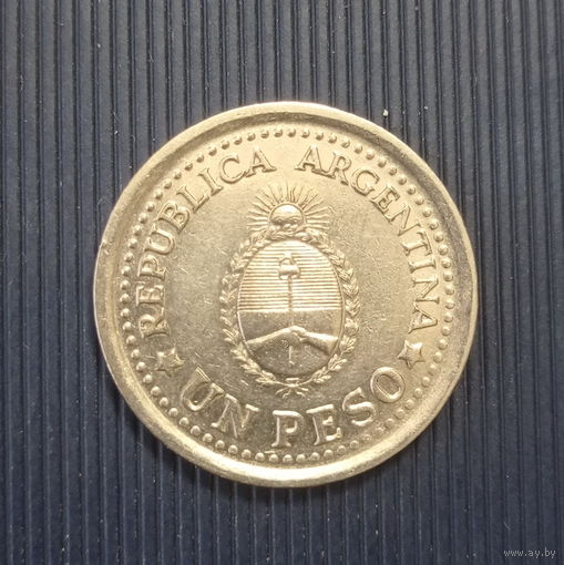 Аргентина 1 песо 1960 год 150 лет Свержению Испанского Вице-короля 1810-1960