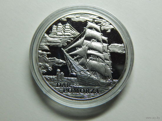 Беларусь 1 рубль 2009г.Dar Pomorza.