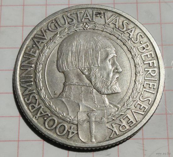 Швеция 2 кроны 1921