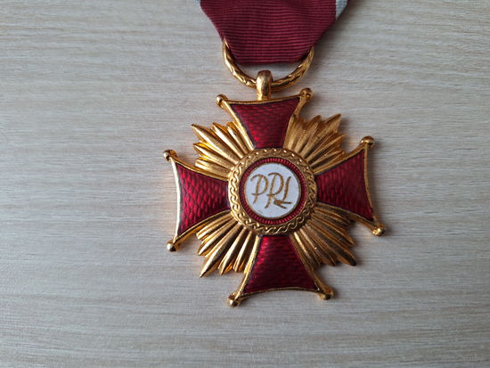 Золотой Крест Заслуги 1 степени, Польша PRL Польская народная республика ПНР