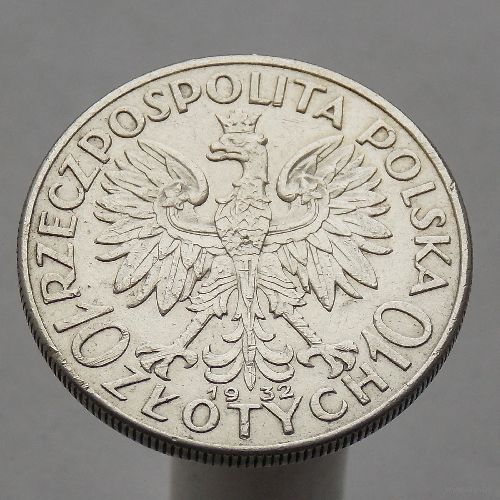 Польша 10 злотых 1932 М. д. Лондон