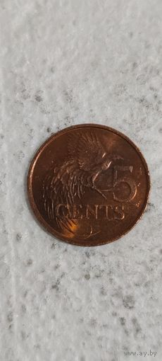 Тринидад и Тобаго 5 цент 2000