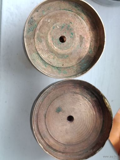 2 бронзовых придмета вес 380 грам