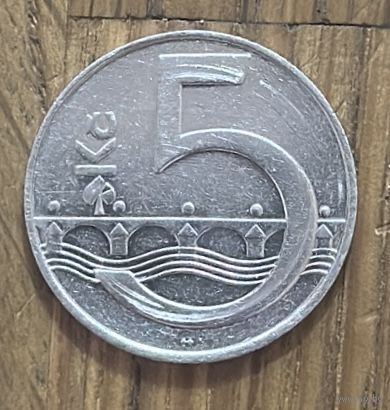 5 Крон Чехия 1993г.