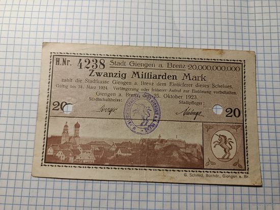 Германия 20 миллиардов марок (15)