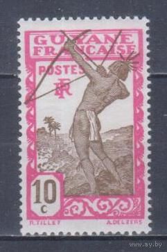 [1993] Французские колонии. Французская Гвиана 1929. Индеец с луком.10с. MNH