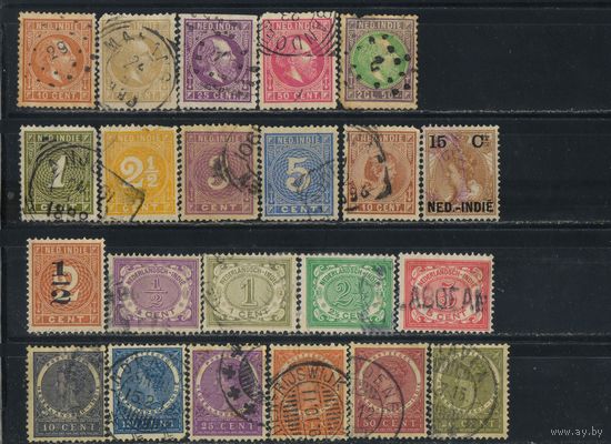 NL Колонии Нидерландская Индия 1870-1938 Стандарт Коллекция (4 скана)