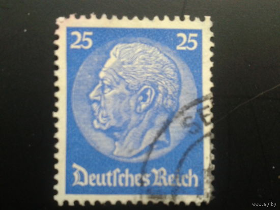 Германия Рейх 1932 Гинденбург вод. знак 2
