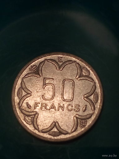 50 франков Камерун 1977 год.
