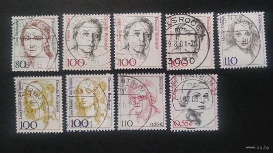ГЕРМАНИЯ\199с\Знаменитые женщины.стандарт. цена за 1 шт - 0.1р