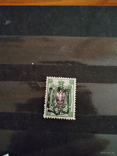 1918 Гражданская война Украина Подолия герб чистая клей MNH** (4-7)