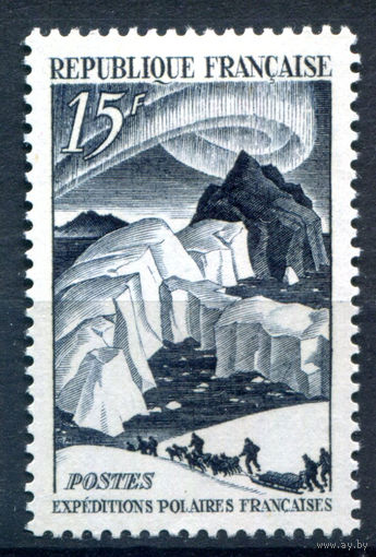 Франция - 1949г. - Французская Полярная экспедиция - 1 марка - полная серия, MH [Mi 839]. #2-Fr-51-A-2