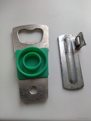 Пробка для недопитого пива и открывашка в комплекте и КОНСЕРВНЫЙ НОЖ туриста.  цена за лот , лот не разбивается.