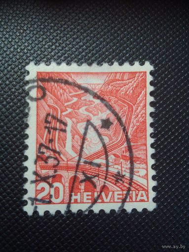 Швейцария. Стандарт. 1936г. гашеная