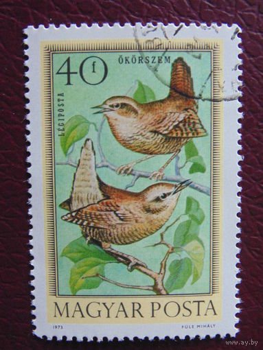 Венгрия 1973 г. Птицы.