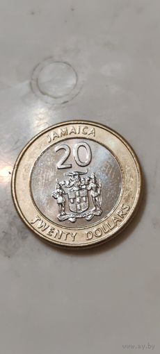 Ямайка 20 доллар 2022