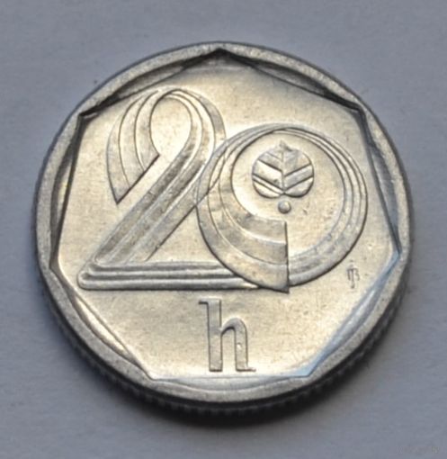 Чехия, 20 геллеров 1995 г.