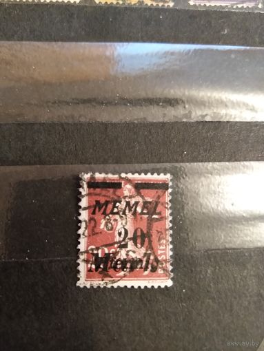 1922 французская мандатная территория Мемель искусство культура (3-2)