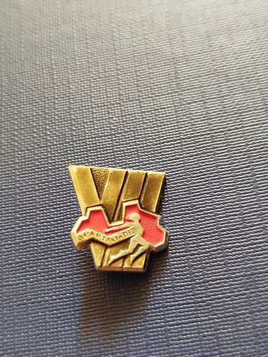 Значок 7 спартакиада