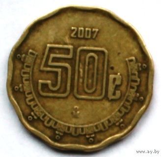 Мексика, 50 сентаво 2007