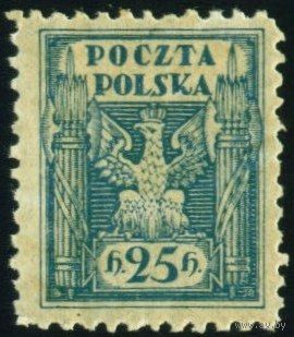 Стандартный выпуск Польша 1919 год 1 марка