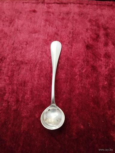 Ложечка для соли, Европа. Серебро 800-я проба. N4