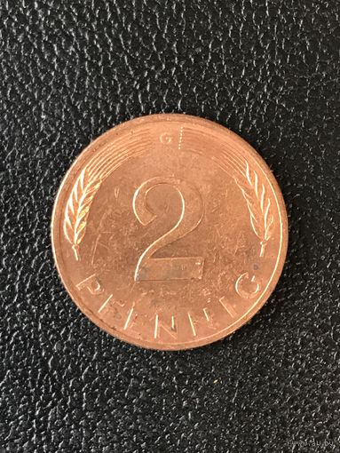 2 пфеннига 1988 Германия