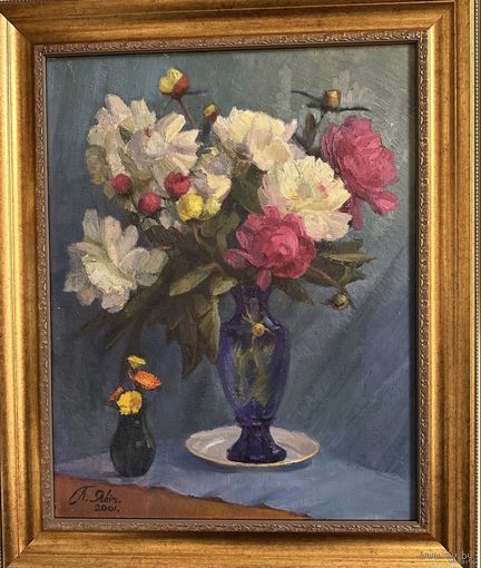 Явич П.М. (ученик Пэна Ю.М.) "Пионы". Витебск, 2001 год.