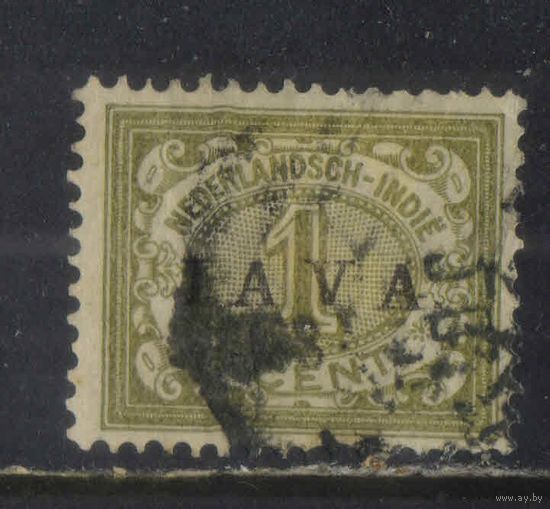 NL Колонии Нидерландская Индия 1908 Контрольный вып для Явы Номинал Надп Стандарт #62