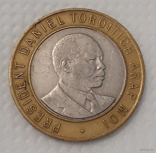 Кения 10 шиллингов, 1995 (14-2-18)