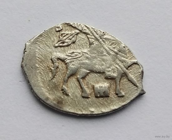 Борис Федорович Годунов 1598-1605 гг. Копейка 1600 г. Московский денежный двор. (20)