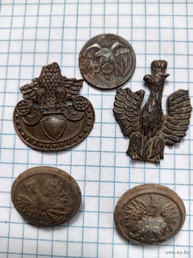 Польские знаки различия до 39г.