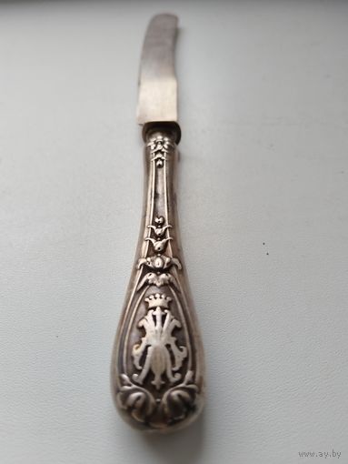 Нож серебро 800, старая Германия.