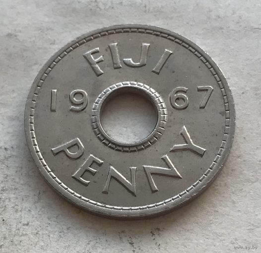 Фиджи 1 пенни 1967 Елизавета II