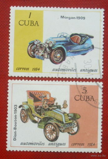 Куба. Авто. ( 2 марки ) 1984 года. 10-9.