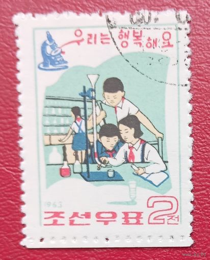 КНДР, 1963 г., пионеры